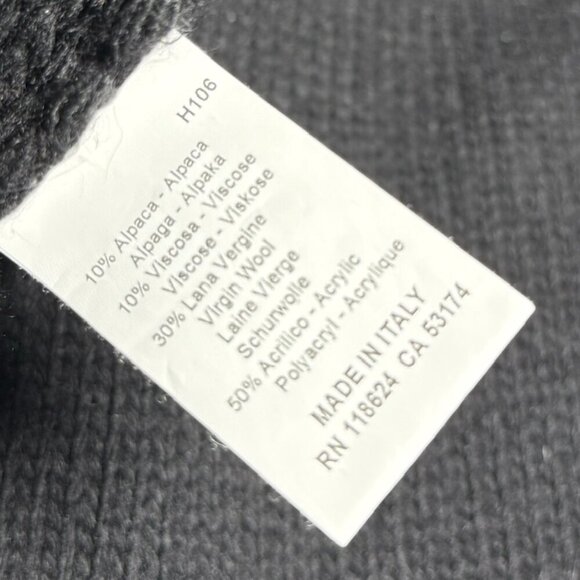 Men’s Vintage Impulso Sweater- Alpaca/Virgin Wool...blend, Full Zip Cardigan - Picture 5 of 8